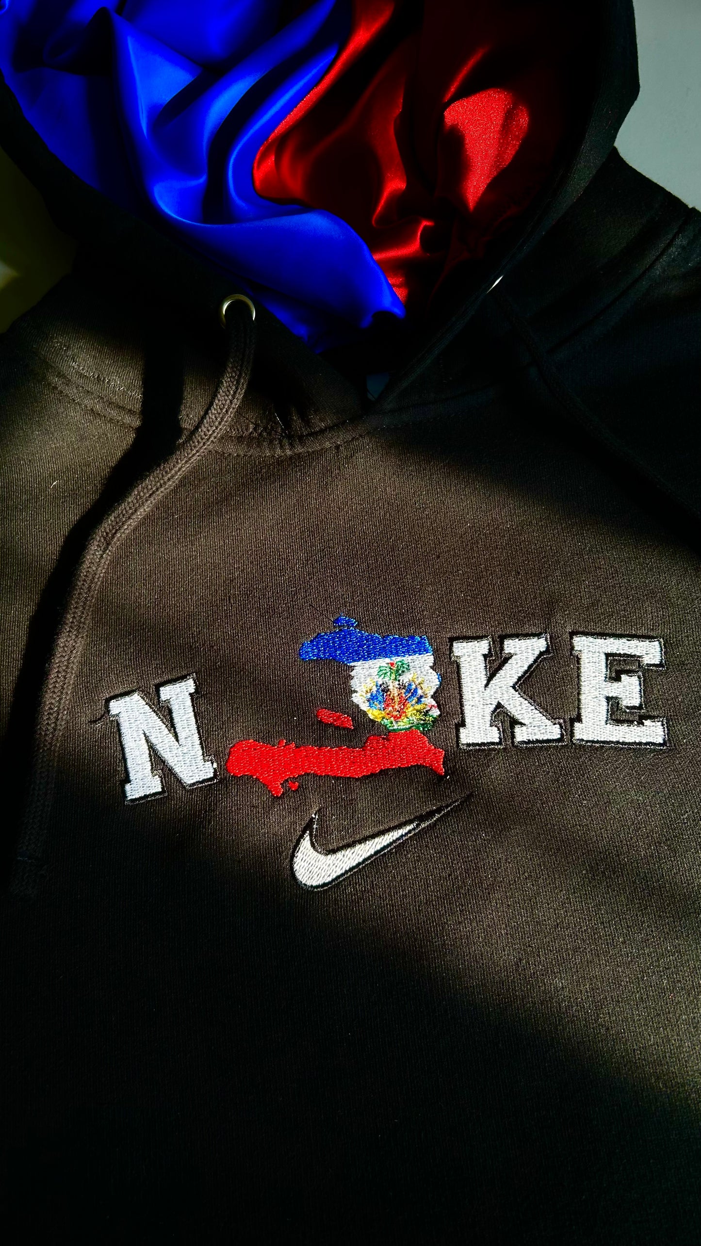 Haiti Swoosh Hoodie