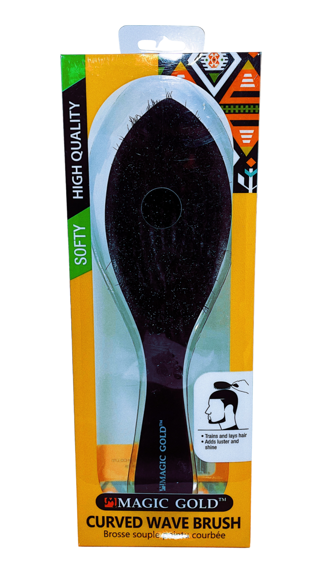 Magic Gold Curved Wave Brush Softy