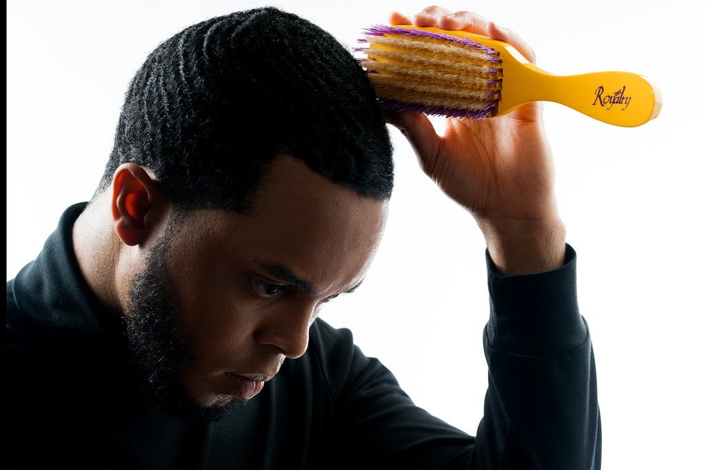 Royalty Medium Hard Wave Brush #710
