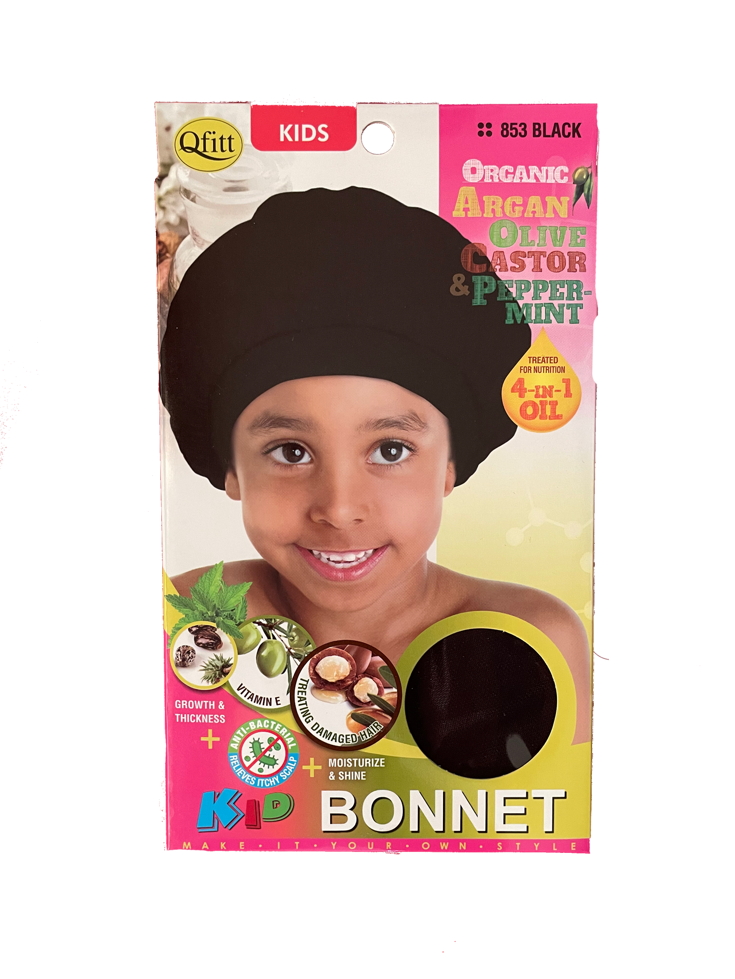 Qfitt Kids Sleep Cap Bonnet