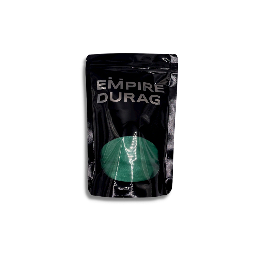 Turquoise Green Satin Empire Durag