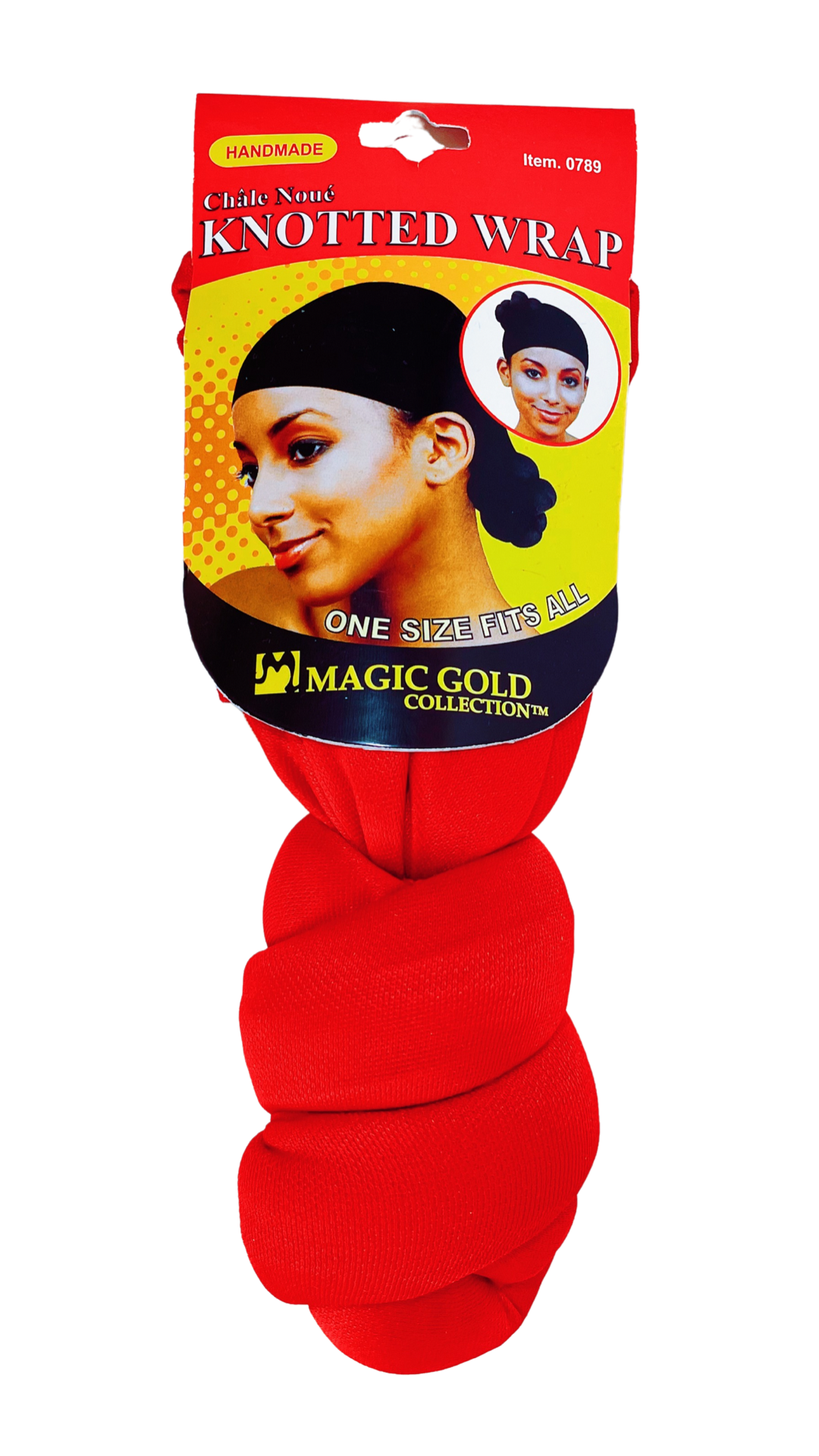 Magic Gold Knotted Wrap Handmade