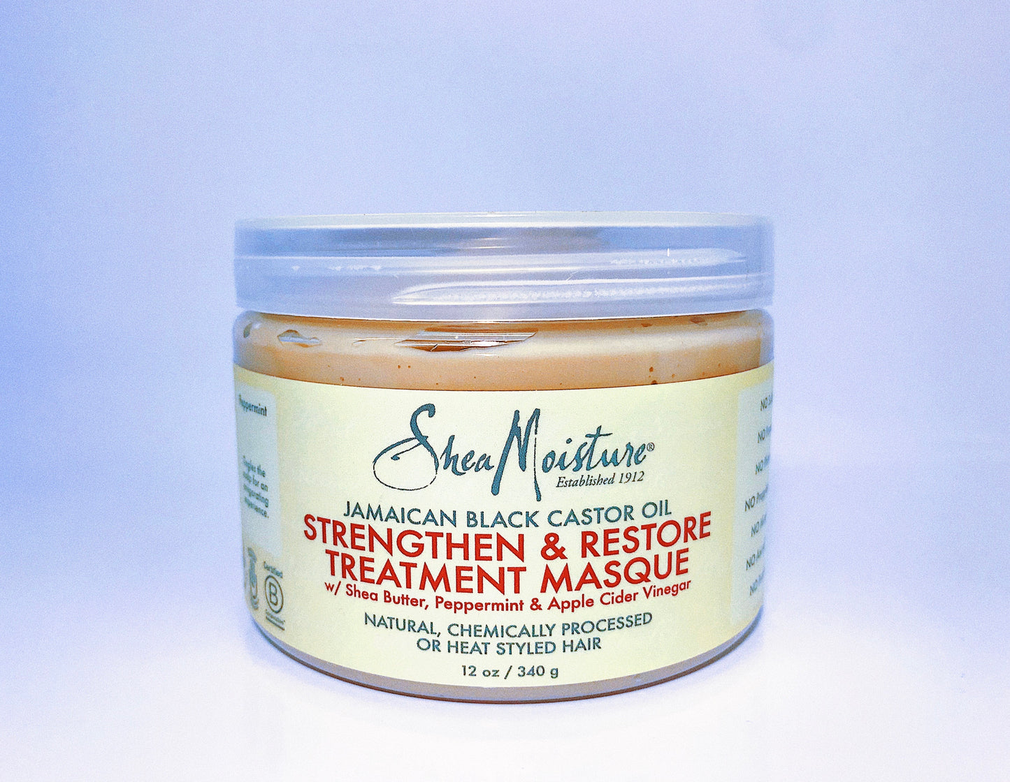 Shea Moisture Jamaican Black Castor Oil Strengthen & Restore Treatment Masque
