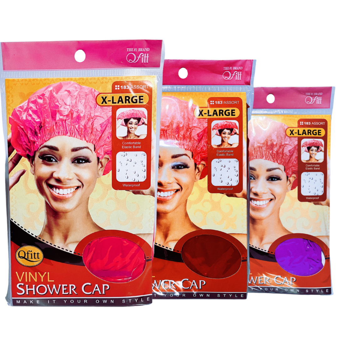 Qfitt Vinyl Shower Cap X-Large