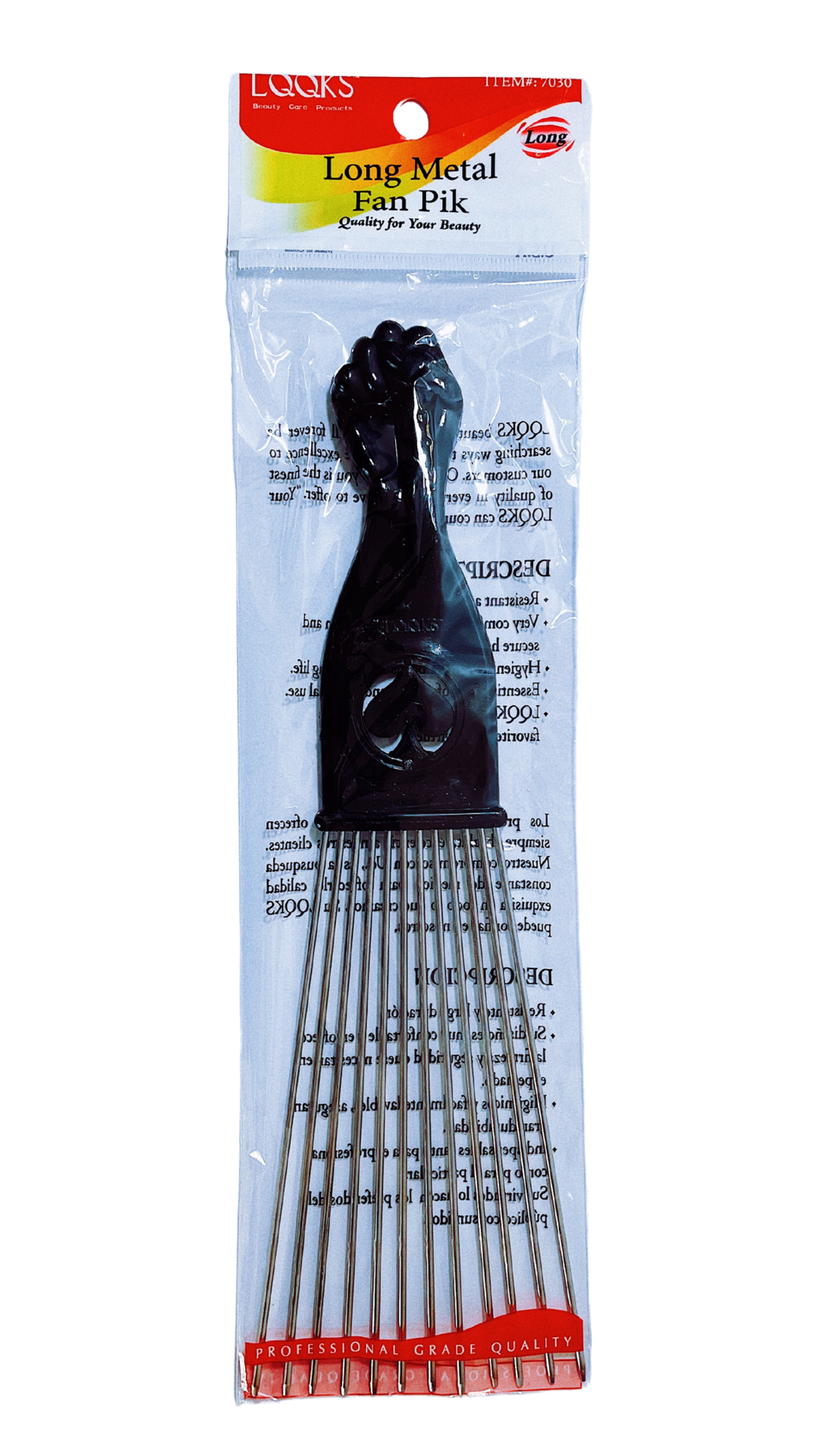 LQQKS Long Metal Pik Black Power BLM