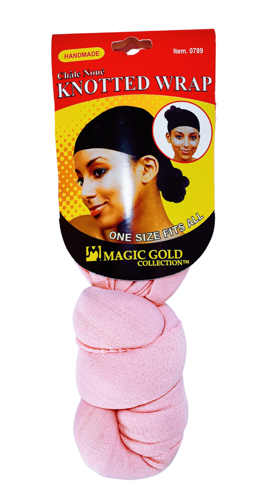 Magic Gold Knotted Wrap Handmade