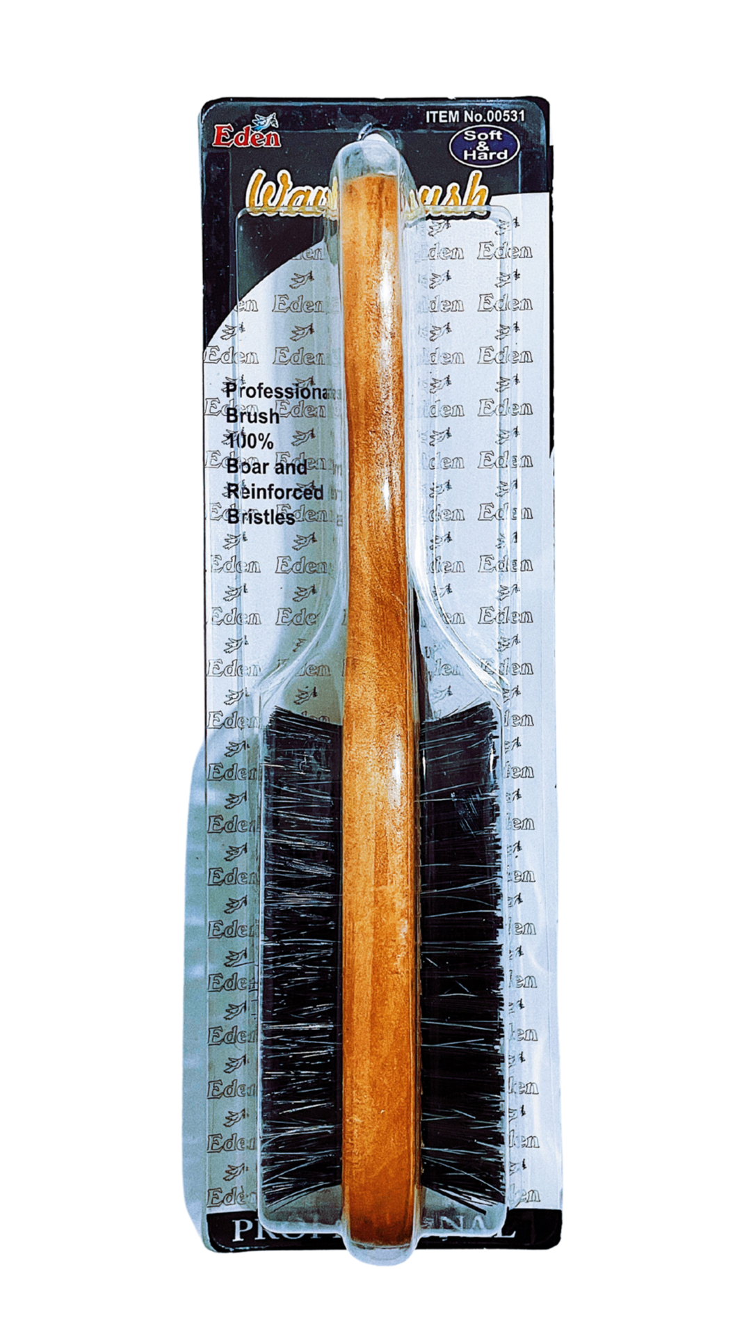 Eden Wave Brush Soft & Hard Board Bristles