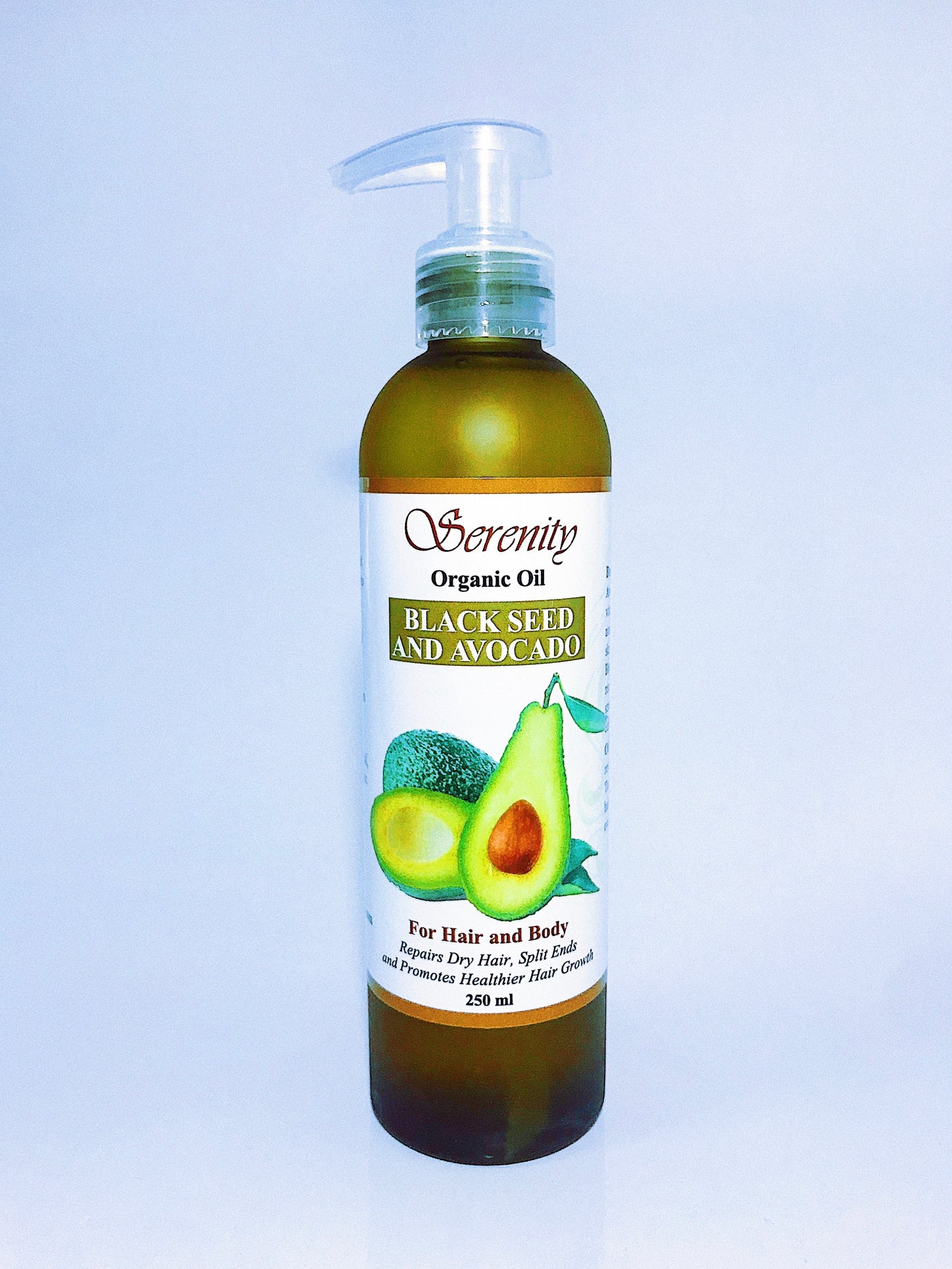 Serenity Oranic Oil Black Seed and Avocado