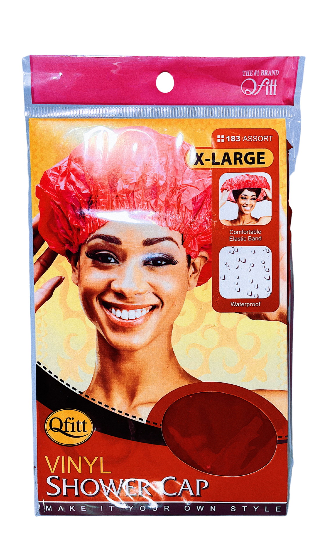 Qfitt Vinyl Shower Cap X-Large