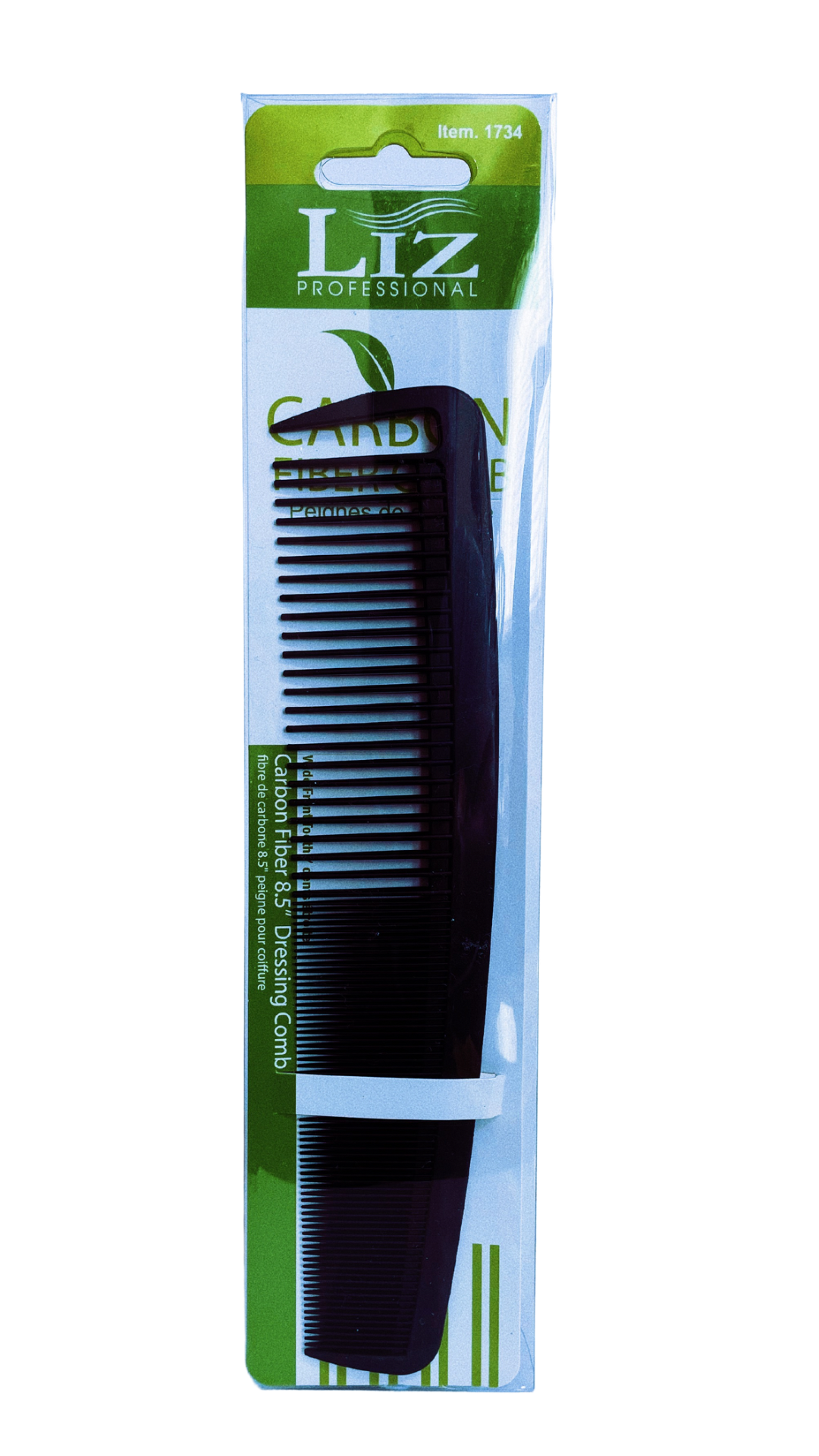 Liz Professional Carbon Fiber Comb 8.5 Dressing Comb