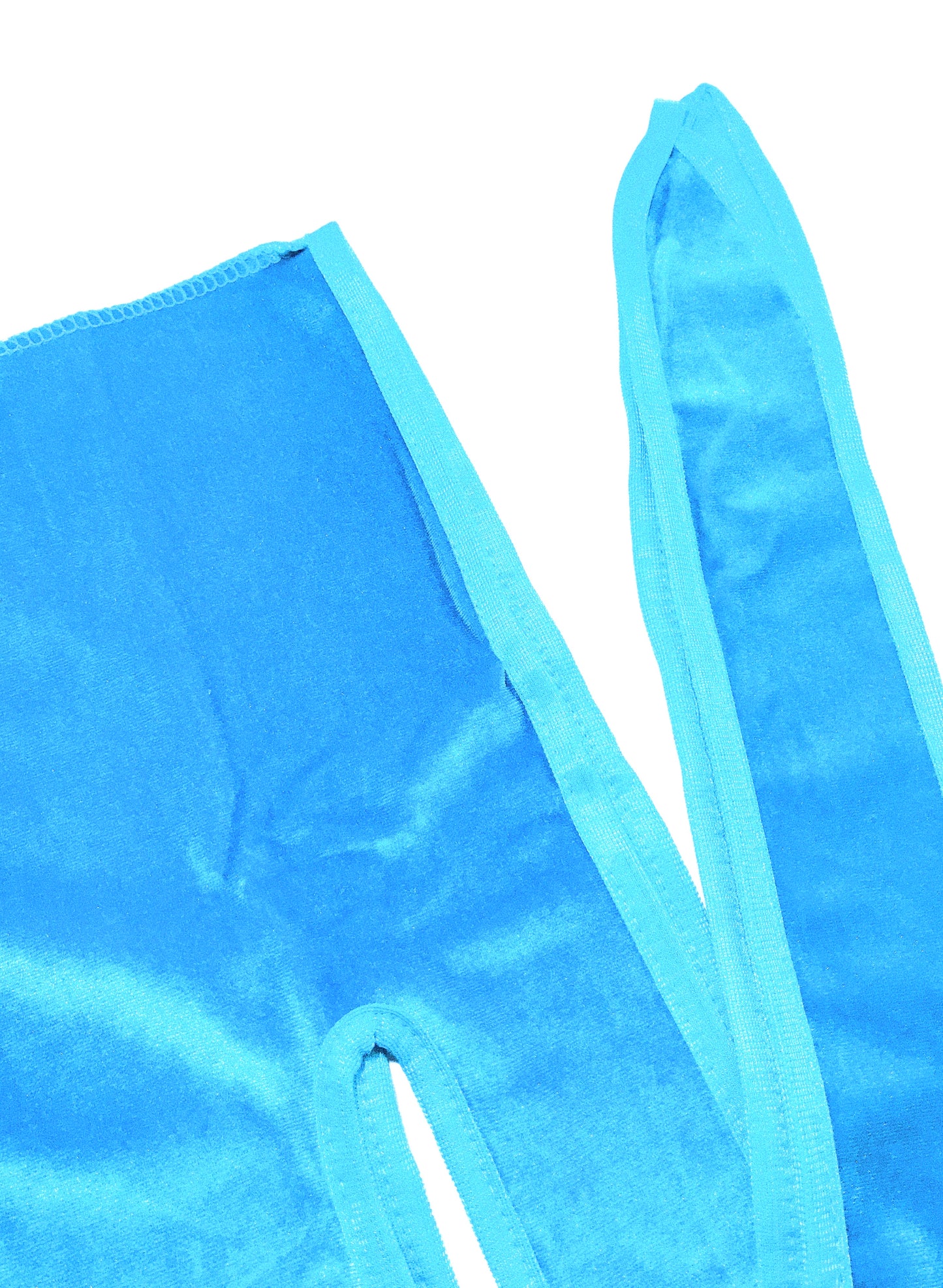 Baby Blue Velvet Durag