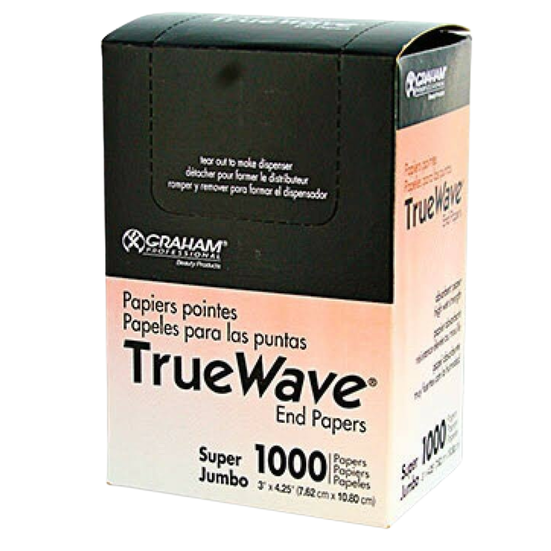 Graham Beauty TrueWave End Papers Jumbo 1000