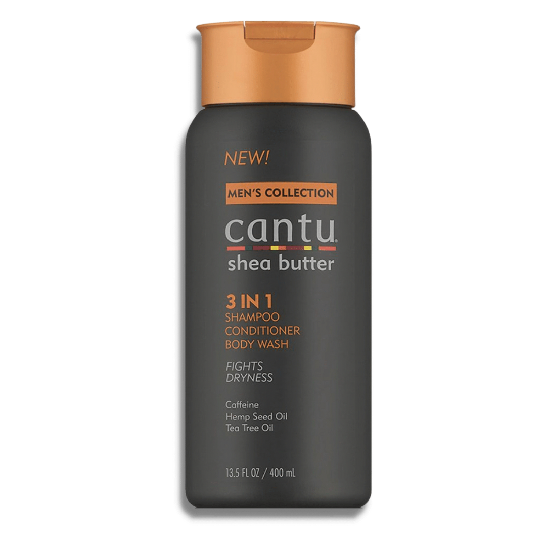 Cantu 3 IN 1 Shampoo Conditioner Body Wash Men's Collection