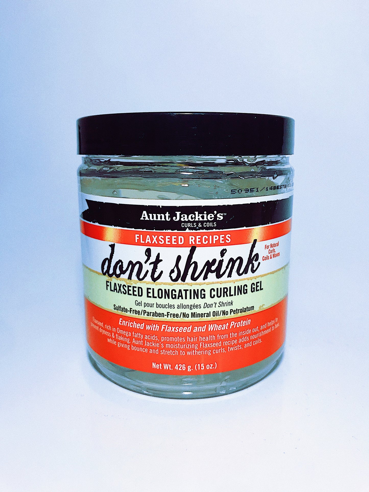 Aunt Jackie's Don't Shrink Flaxseed Elongating Curling Gel