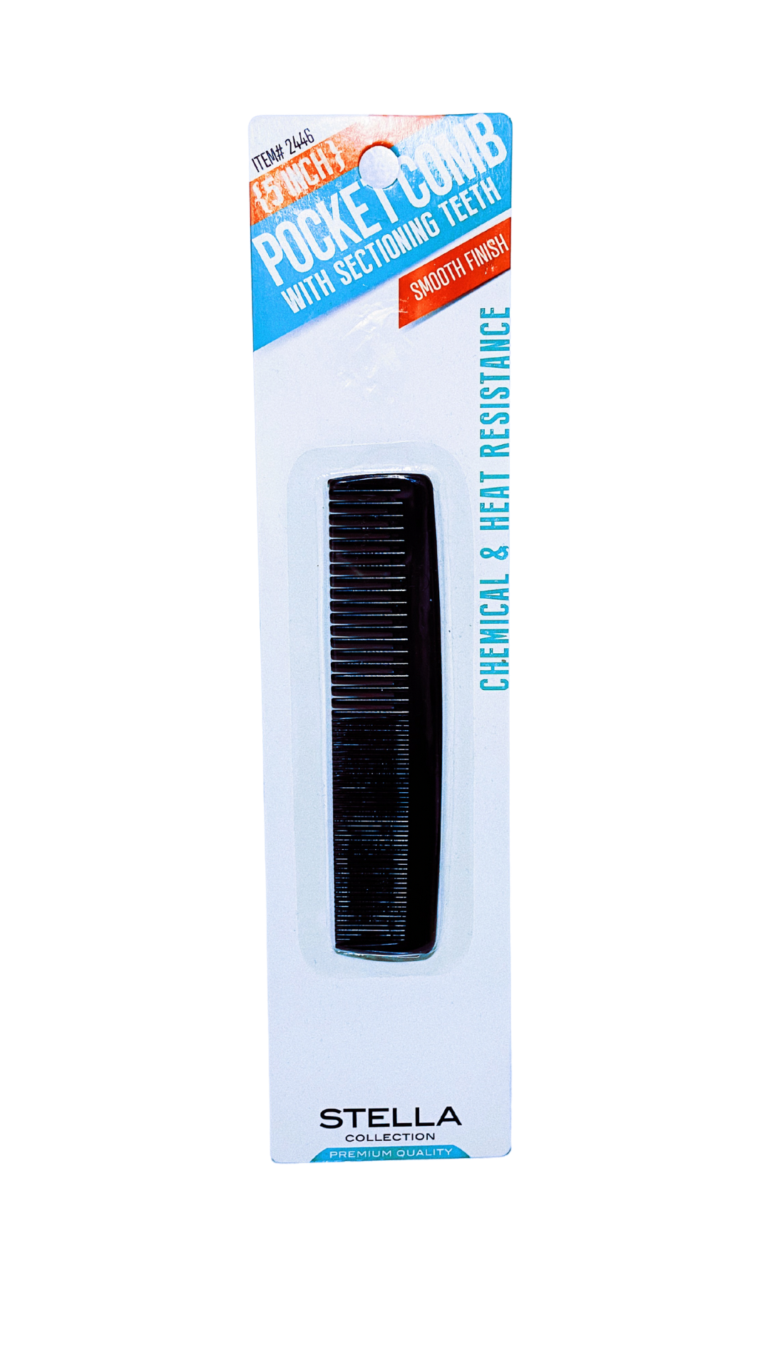 Pocket Comb w/ Sectioning Teeth 5 inch