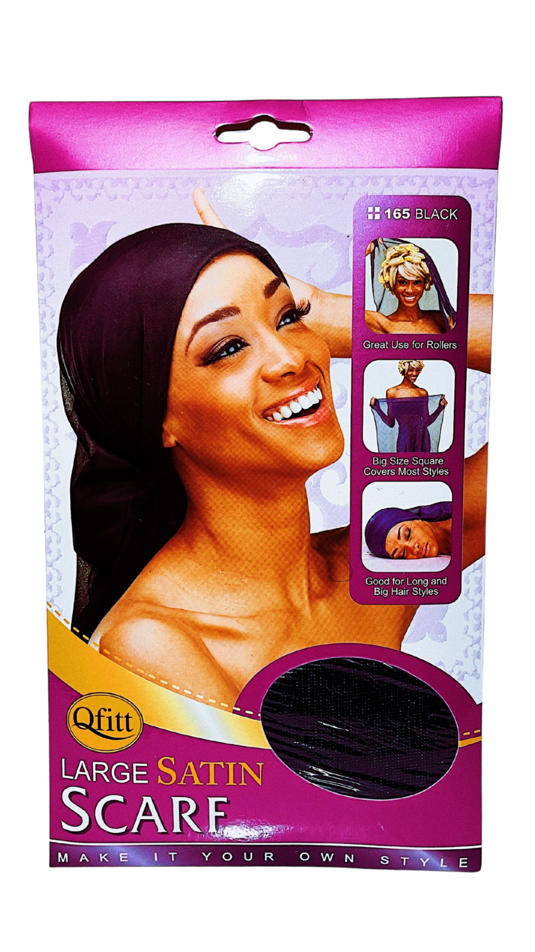 Qfitt Large Satin Scarf