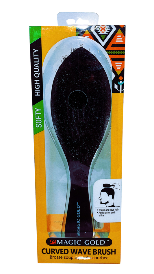 Magic Gold Curved Wave Brush Softy