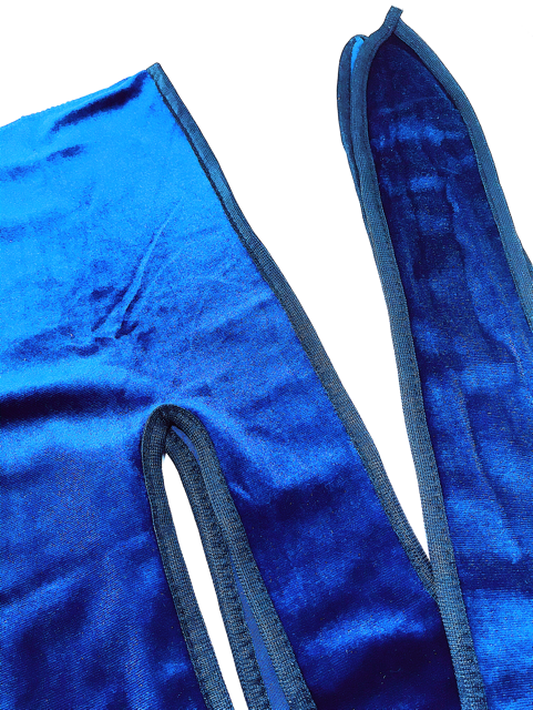 Royal Blue Velvet Durag