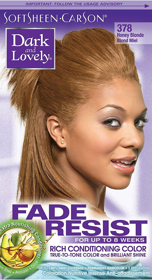 Dark & Lovely 378 Honey Blonde Fade Resist