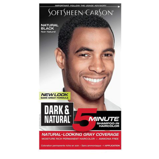 SoftSheen Carson Shampoo-In HairColor Natural Black