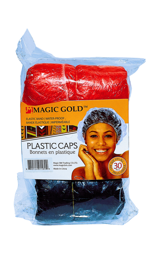Magic Gold Plastic Caps 3 pcs