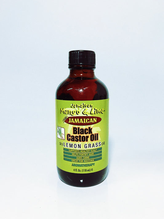 Jamaican Mango & Lime Black Castor Oil Lemon Grass
