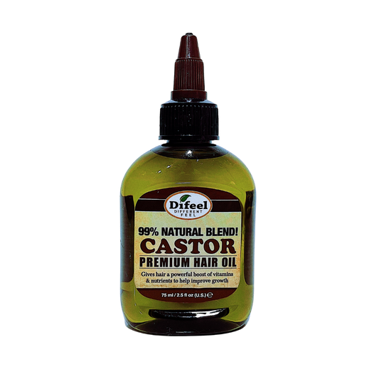 Difeel Castor Oil 99% Natural Blend Premium Hair Oil