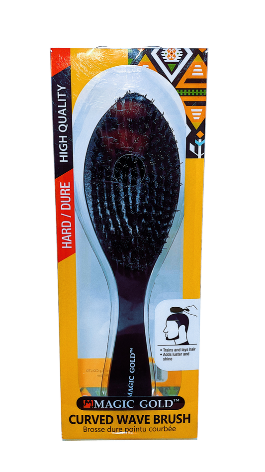 Magic Gold Curved Wave Brush Hard