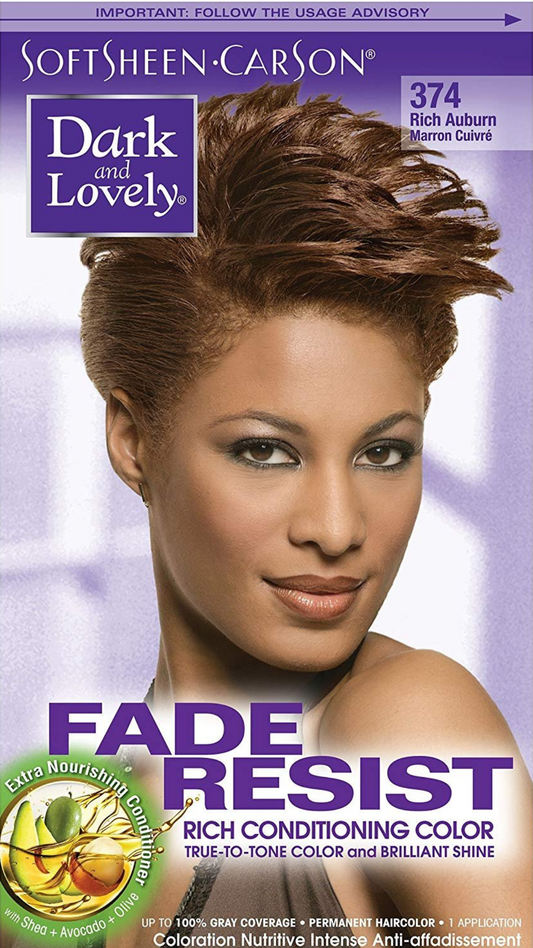 Dark and Lovely 374 Rich Auburn Fade Resist