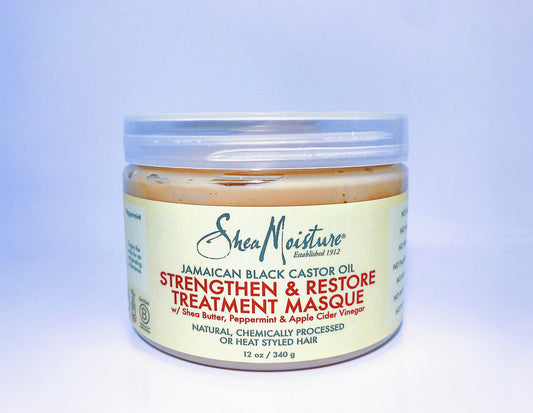 Shea Moisture Jamaican Black Castor Oil Strengthen & Restore Treatment Masque