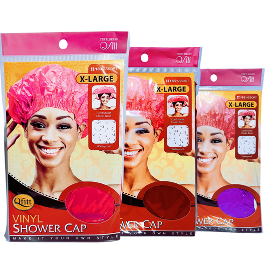 Qfitt Vinyl Shower Cap X-Large