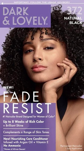 Dark & Lovely 372 Natural Black Fade Resist