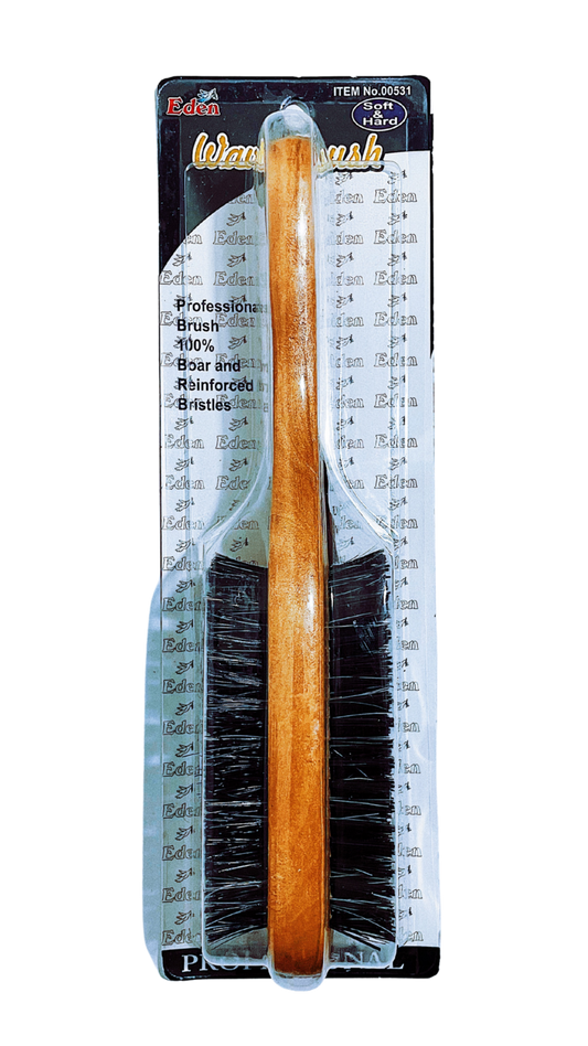Eden Wave Brush Soft & Hard Board Bristles