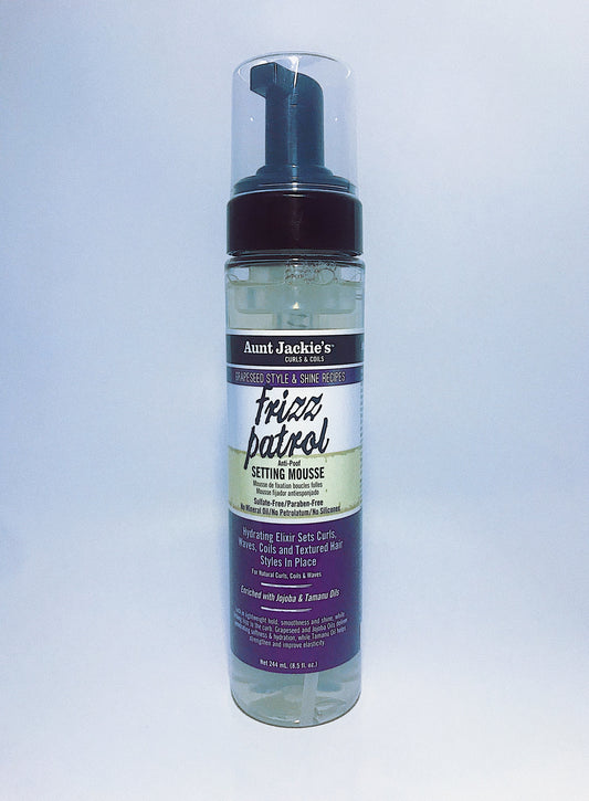Aunt Jackie's Frizz Patrol Setting Mousse