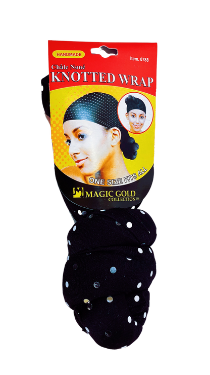 Magic Gold Knotted Wrap Handmade