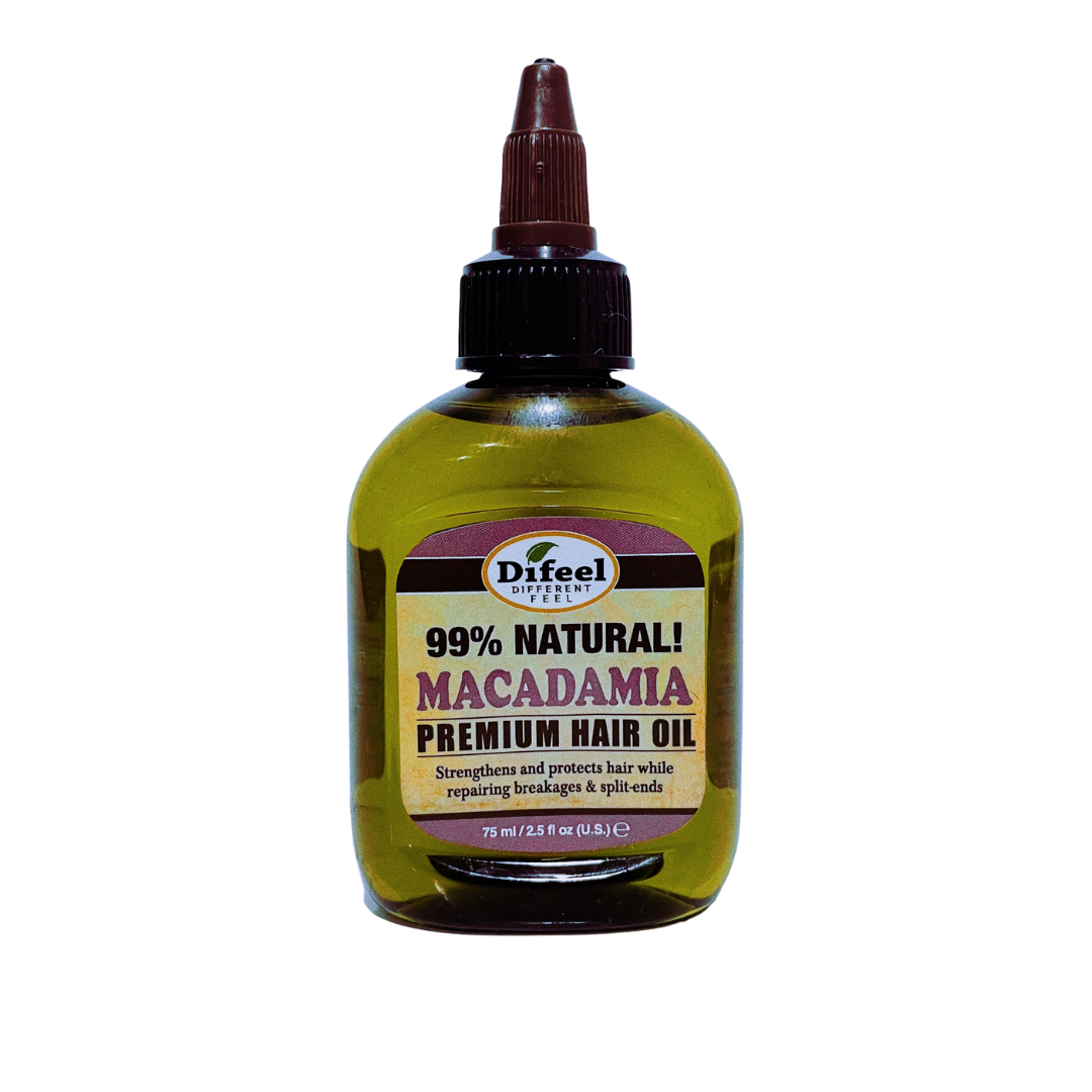 Difeel 99% Natural Macadamia Premium Hair Oil
