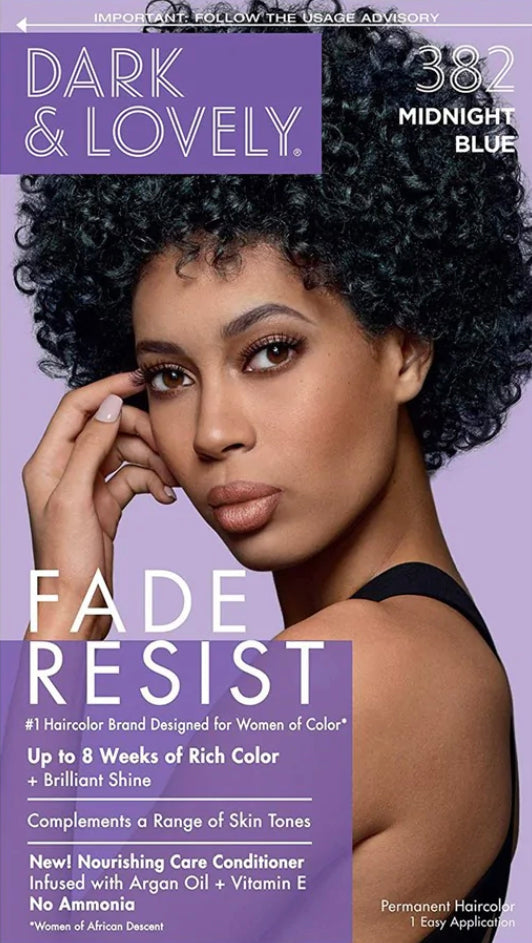 Dark & Lovely 382 Midnight Blue Fade Resist