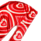 Y2K Heart Durags Black/Red Pattern