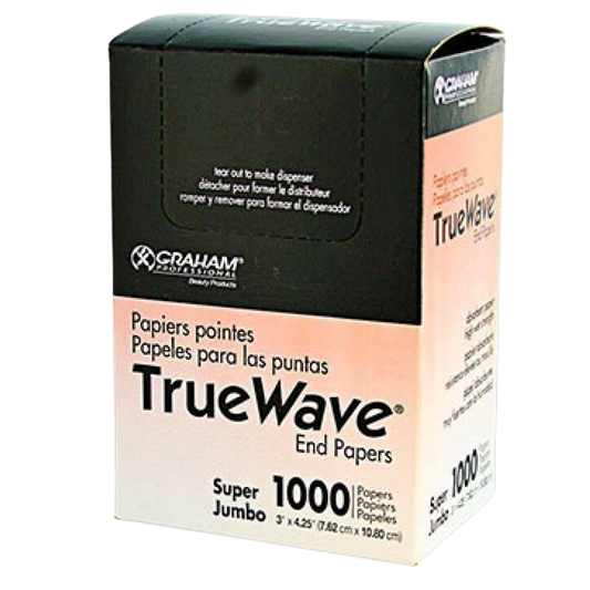 Graham Beauty TrueWave End Papers Jumbo 1000