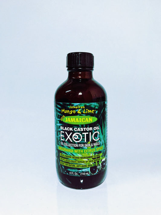 Jamaican Mango & Lime Black Castor Oil Ungurahui With Citrus