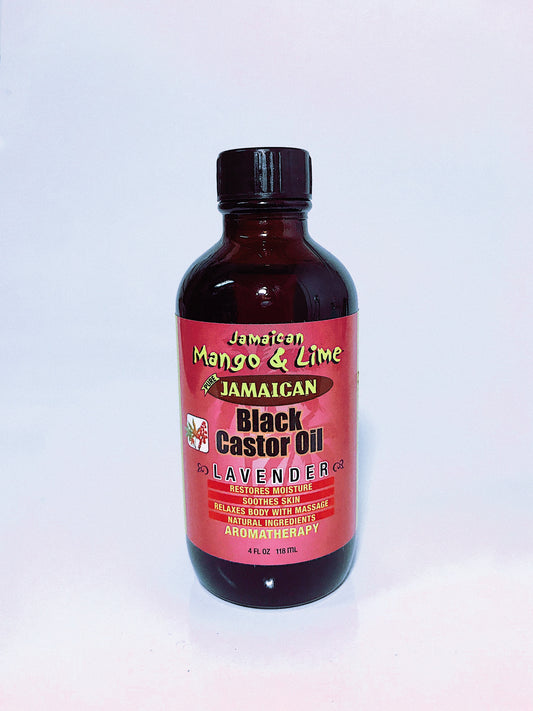 Jamaican Mango & Lime BLack Castor Oil Lavender