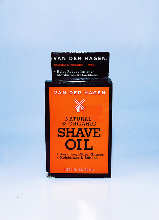 Van Der Hagen Nstural & Organic Shave Oil