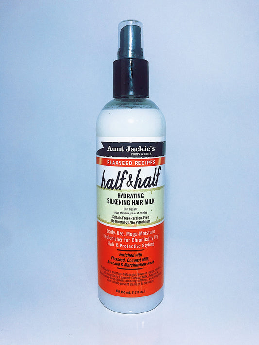 Aunt Jackie’s Half & Half Hydrating Silkening Hair Milk