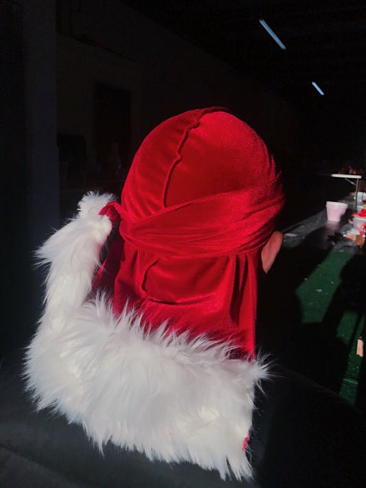 Velvet Christmas Durag