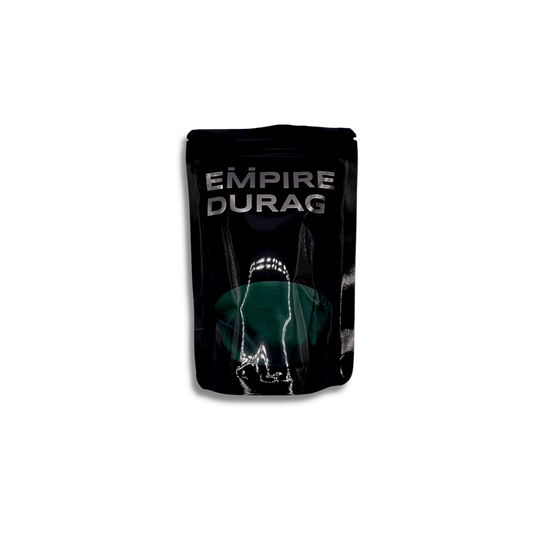 Forest Green Satin Empire Durag