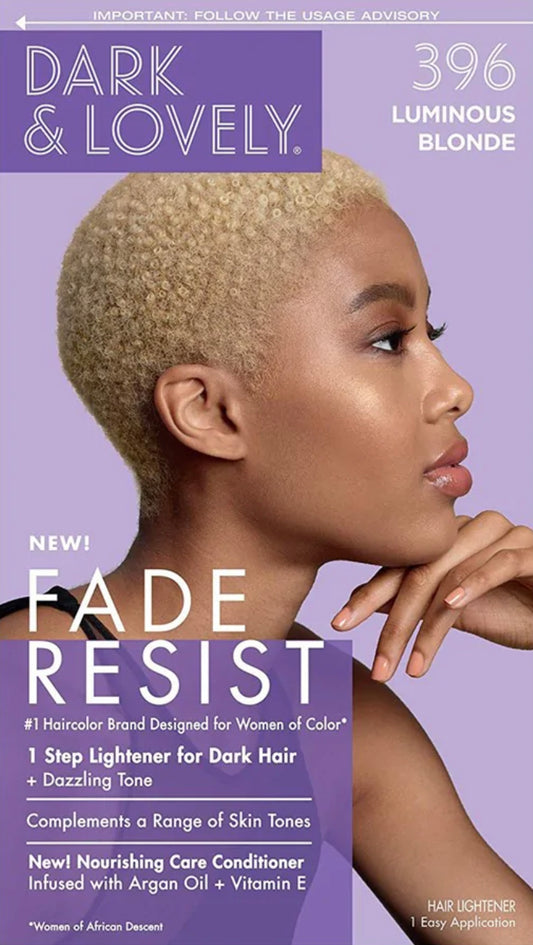 Dark & Lovely 396 Luminous Blonde Fade Resist