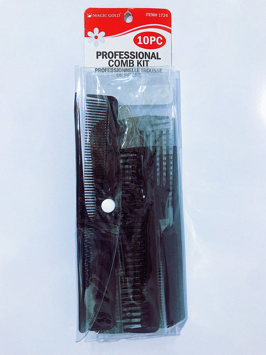 Magic Gold Professional Comb Kit 10PC